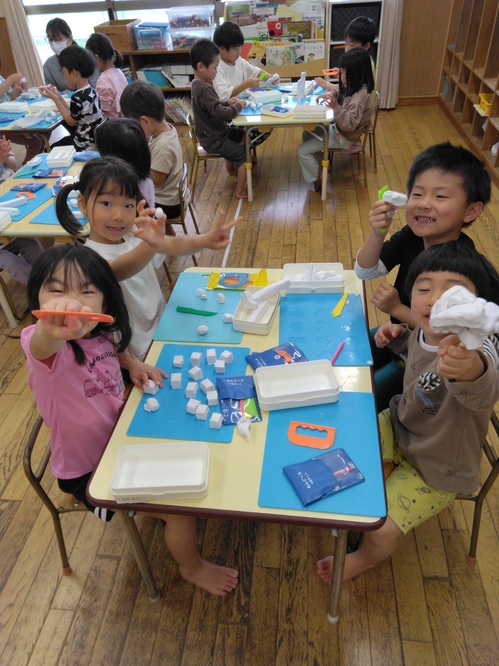 粘土の様子