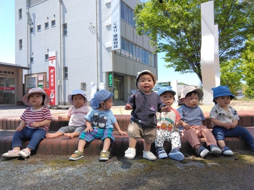 あすてらす前での様子⑸