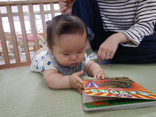 遊んでいる様子