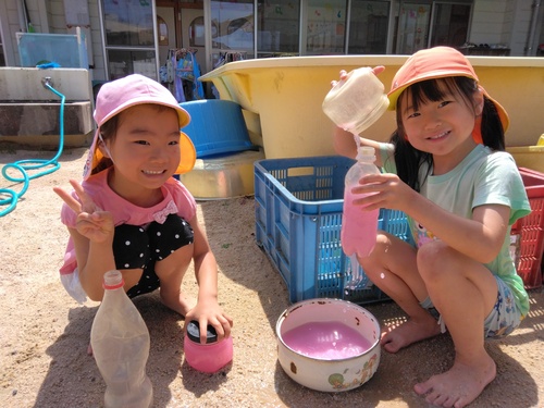 ジュース屋さんごっこ２