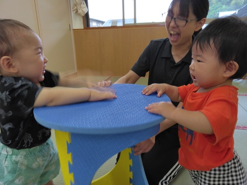 プラポイントで遊ぶ様子５