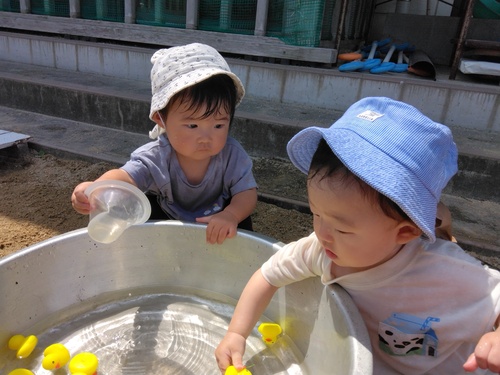 水遊びの様子３