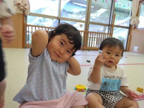 自由遊びの様子⑴