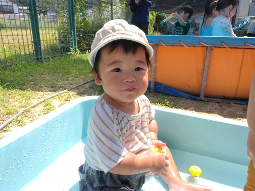 水遊びの様子２