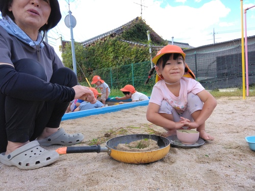 園庭遊び